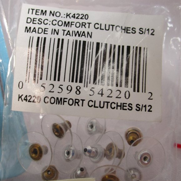 Earring Crafter Bundle - 7 Packages of Earring Backs and Hooks. - Picture 10 of 12